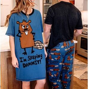 Lazy One 🦫 night shirt